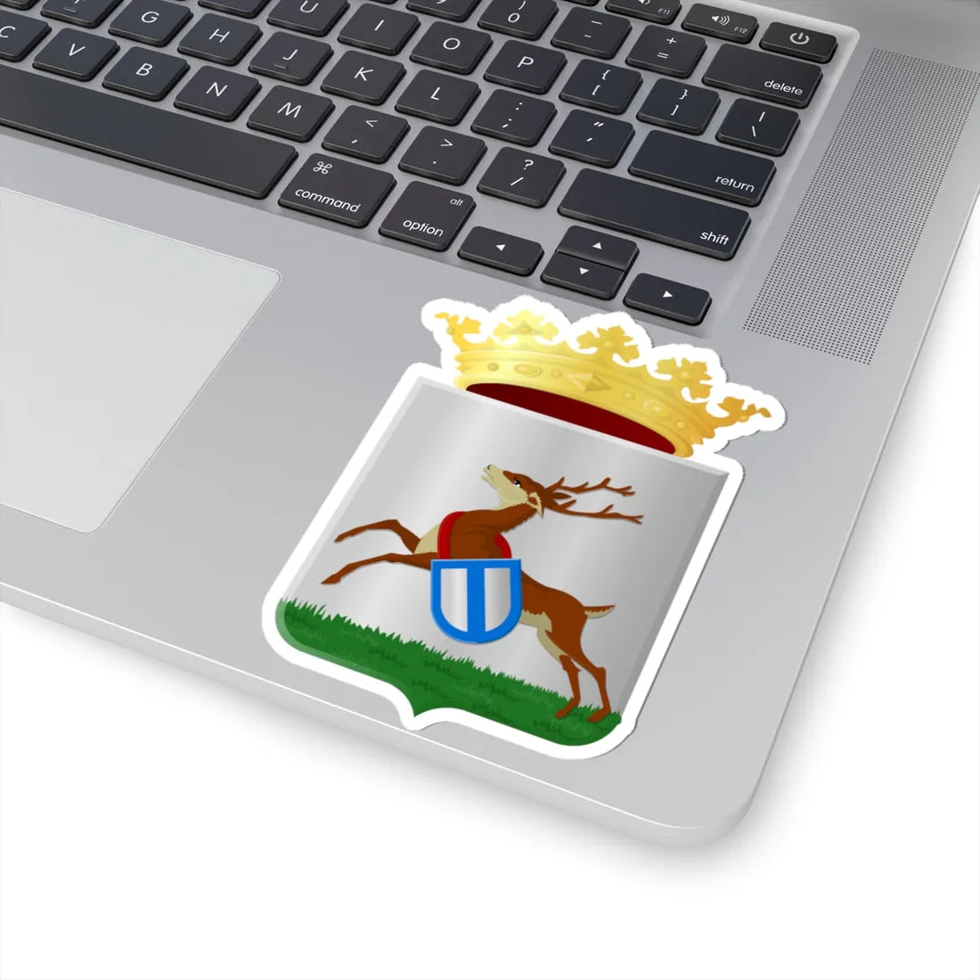 Turnhout wapen2 (Belgium) (Coat of Arms) STICKER Vinyl Kiss-Cut Decal - The Sticker Space