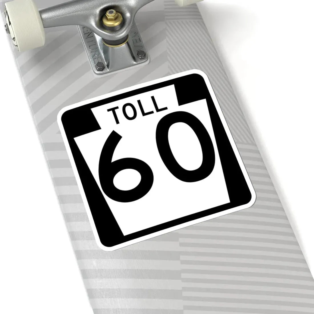 Turnpike-60 (Pennsylvania) (Road Sign) STICKER Vinyl Kiss-Cut Decal - The Sticker Space