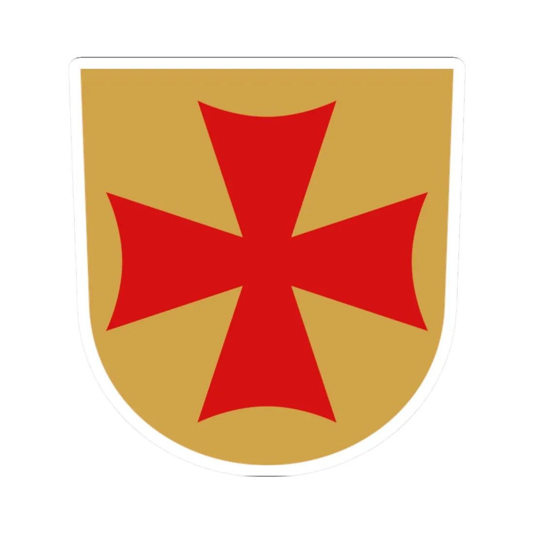 Turun arkkihiippakunta (Finland) (Coat of Arms) STICKER Vinyl Kiss-Cut Decal 2 Inch White - The Sticker Space