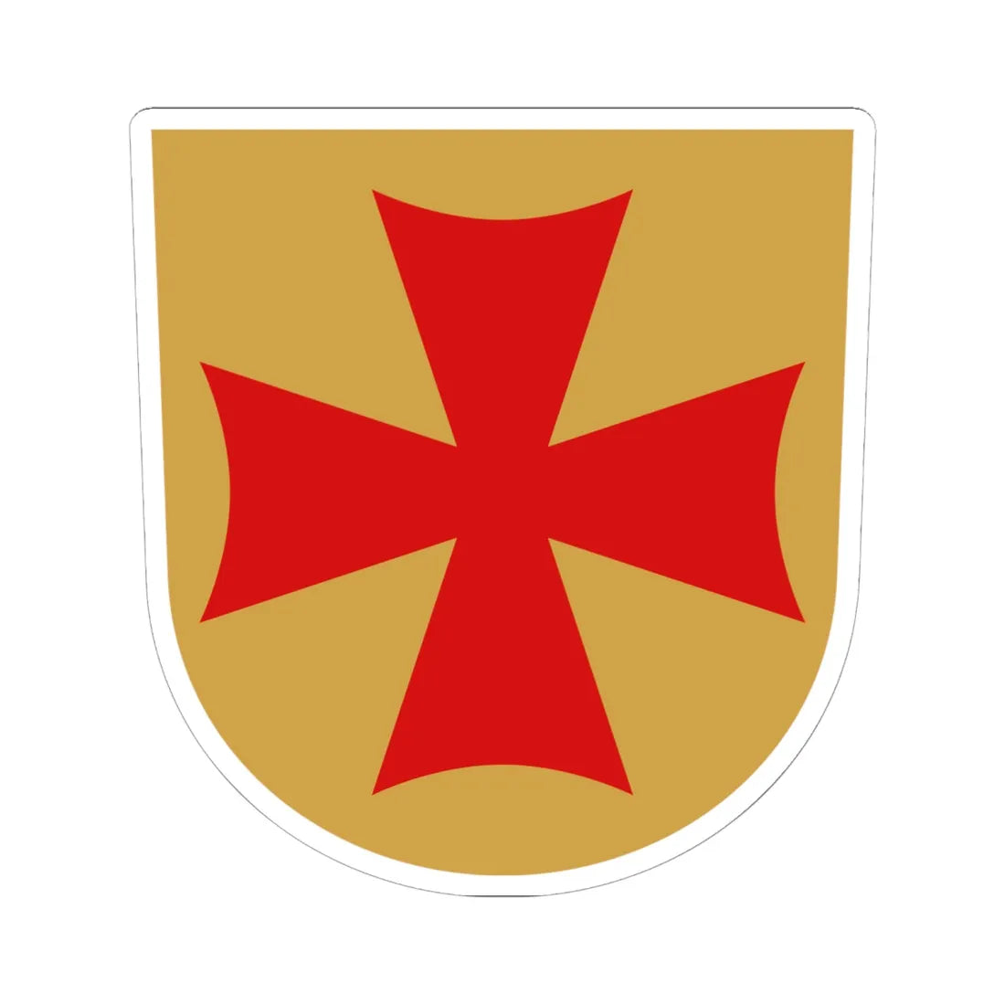 Turun arkkihiippakunta (Finland) (Coat of Arms) STICKER Vinyl Kiss-Cut Decal 6 Inch White - The Sticker Space