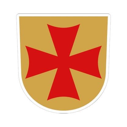 Turun arkkihiippakunta (Finland) (Coat of Arms) STICKER Vinyl Kiss-Cut Decal 6 Inch White - The Sticker Space