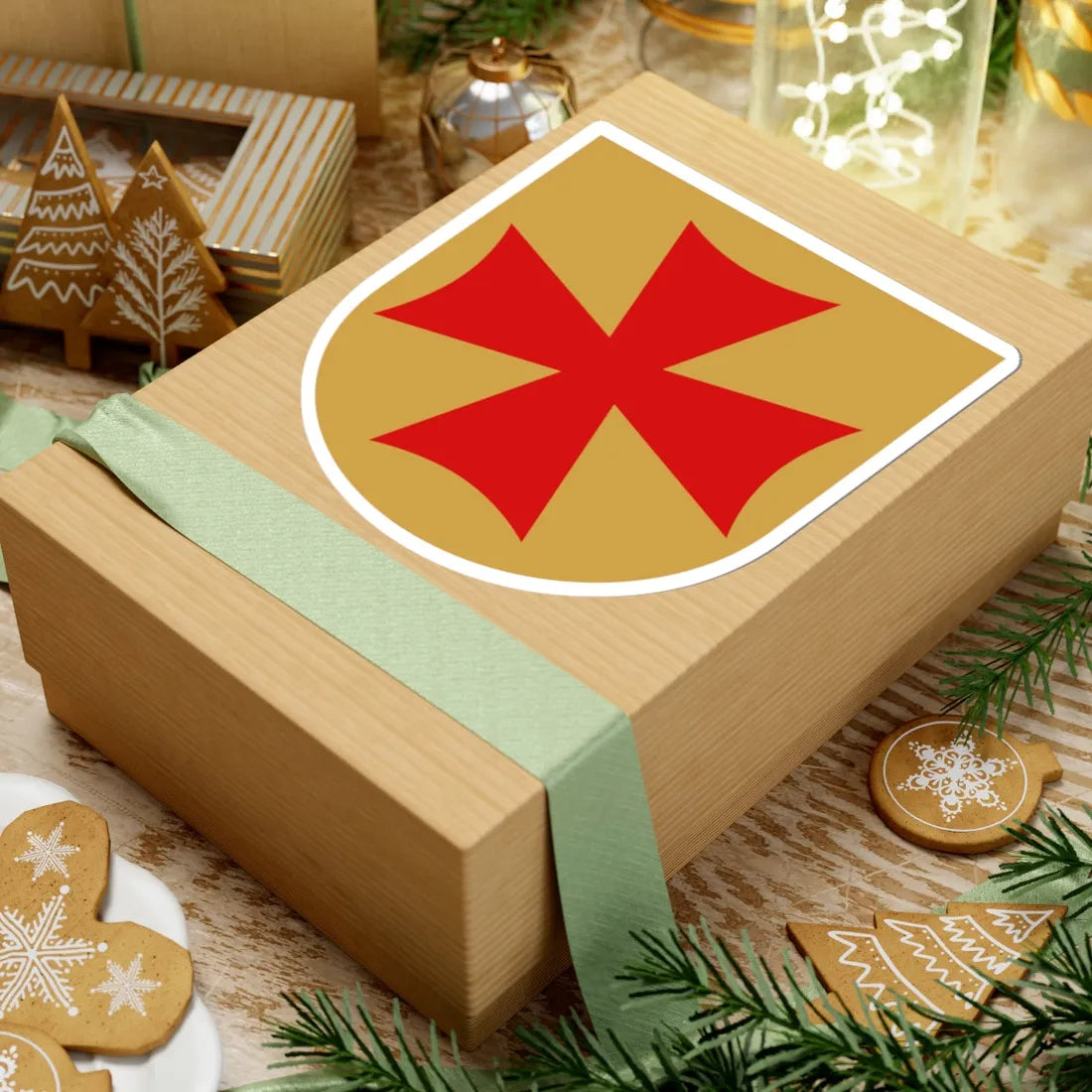 Turun arkkihiippakunta (Finland) (Coat of Arms) STICKER Vinyl Kiss-Cut Decal - The Sticker Space