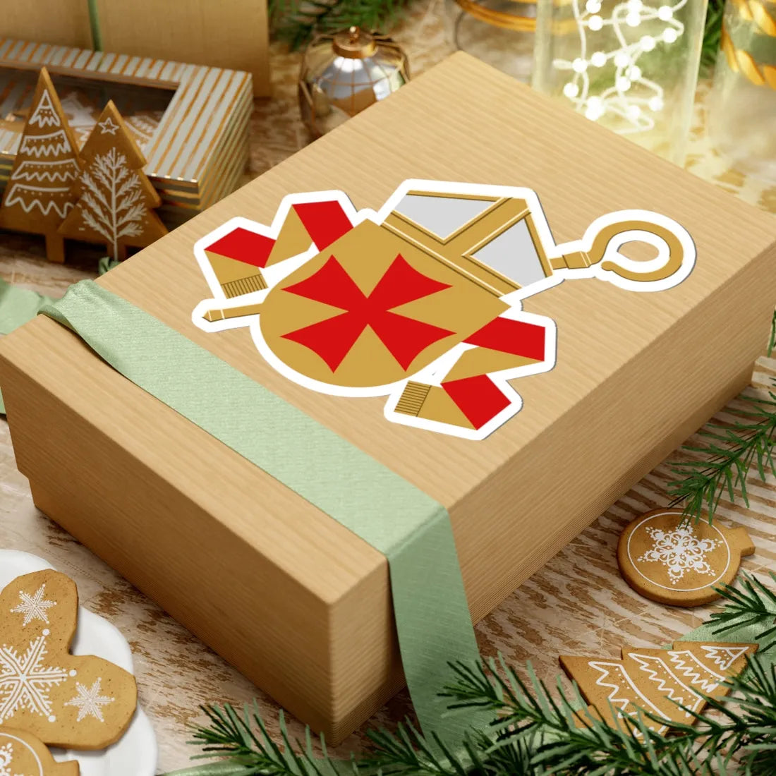 Turun piispan vaakuna (Finland) (Coat of Arms) STICKER Vinyl Kiss-Cut Decal - The Sticker Space