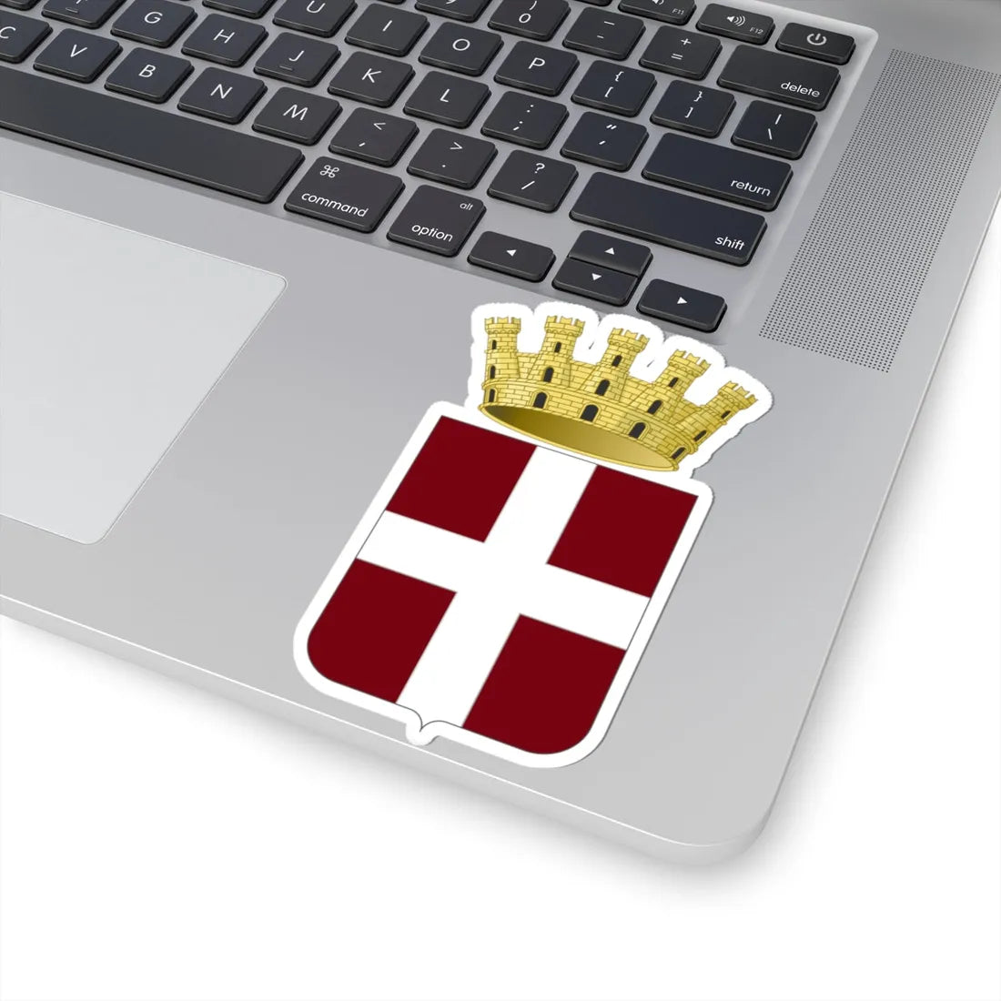 Tuscania-Stemma corretto (Italy) (Coat of Arms) STICKER Vinyl Kiss-Cut Decal - The Sticker Space