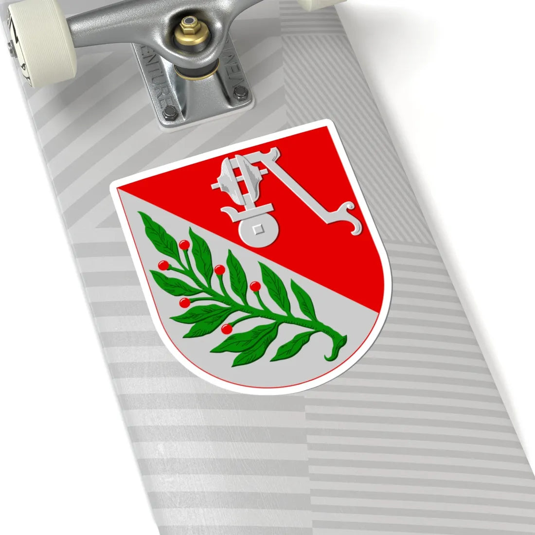 Tuusula.vaakuna (Finland) (Coat of Arms) STICKER Vinyl Kiss-Cut Decal - The Sticker Space