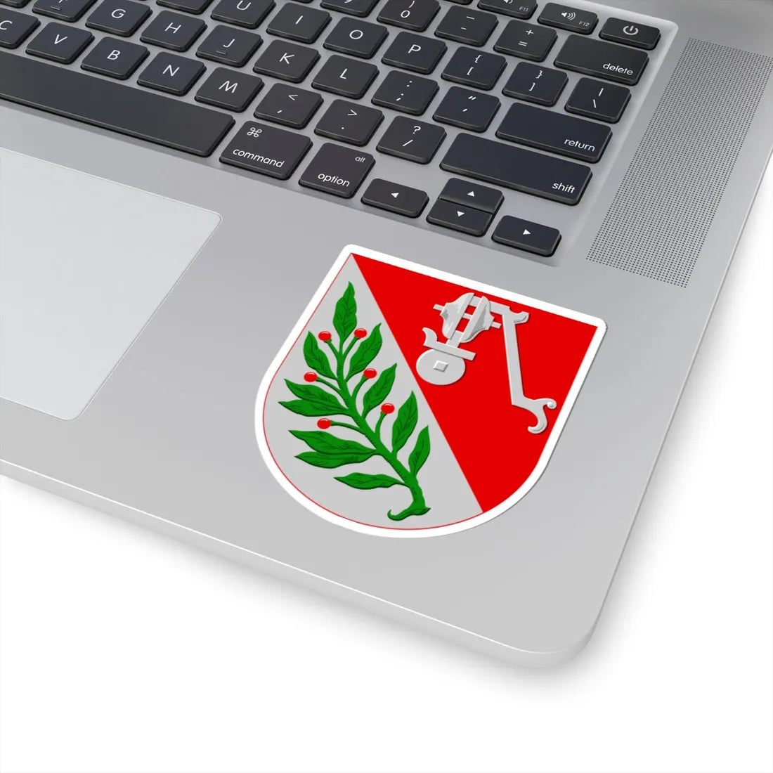 Tuusula.vaakuna (Finland) (Coat of Arms) STICKER Vinyl Kiss-Cut Decal - The Sticker Space