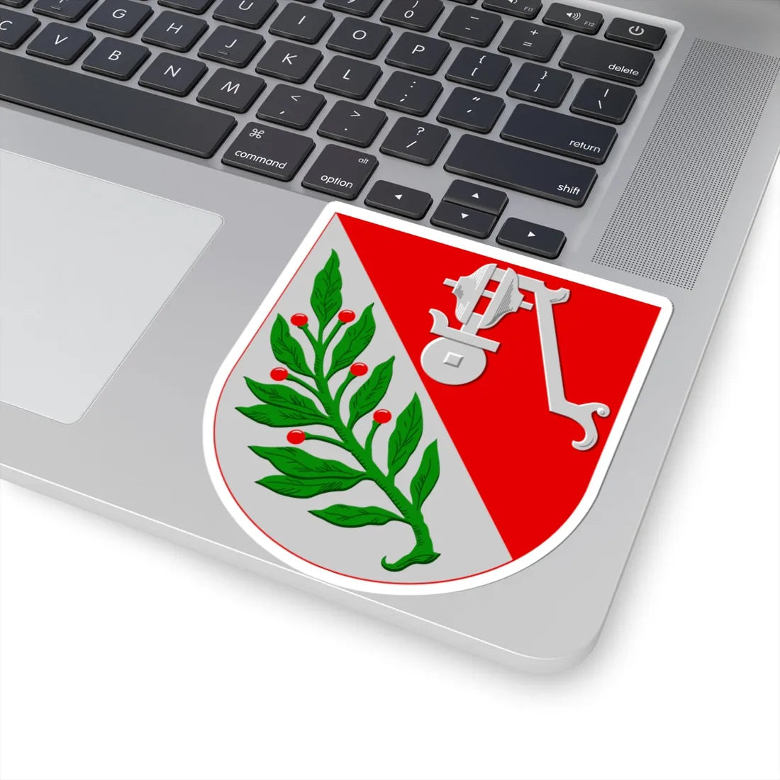 Tuusula.vaakuna (Finland) (Coat of Arms) STICKER Vinyl Kiss-Cut Decal - The Sticker Space