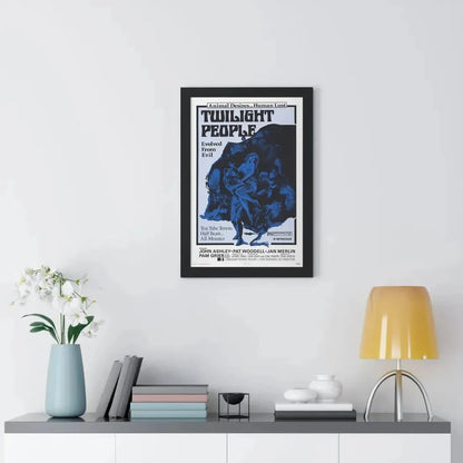 TWILIGHT PEOPLE 1972 - Framed Movie Poster - The Sticker Space