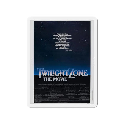 TWILIGHT ZONE THE MOVIE 1983 Movie Poster - Refrigerator Magnet 3 Inch Die-Cut - The Sticker Space