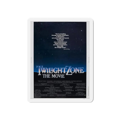 TWILIGHT ZONE THE MOVIE 1983 Movie Poster - Refrigerator Magnet 5 Inch Die-Cut - The Sticker Space
