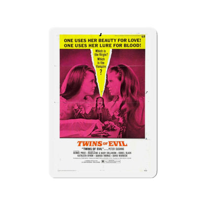 TWINS OF EVIL 1971 Movie Poster - Refrigerator Magnet