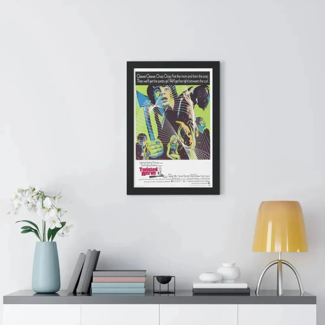 TWISTED NERVE 1968 - Framed Movie Poster - The Sticker Space