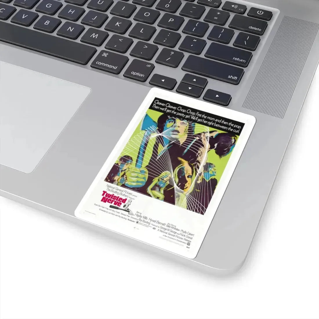 Twisted Nerve 1969 Movie Poster - STICKER Vinyl Kiss-Cut Decal - The Sticker Space