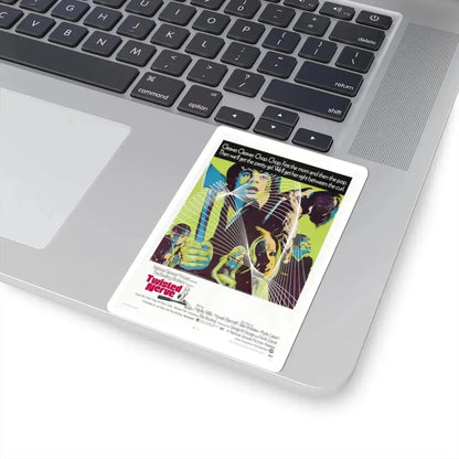 Twisted Nerve 1969 Movie Poster - STICKER Vinyl Kiss-Cut Decal - The Sticker Space