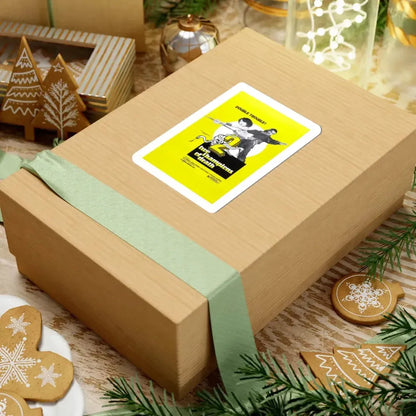 TWO CHAMPIONS OF DEATH 1980 Movie Poster - STICKER Vinyl Kiss-Cut Decal - The Sticker Space