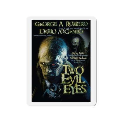 TWO EVIL EYES 1990 Movie Poster - Refrigerator Magnet