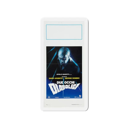 TWO EVIL EYES (ITALIAN) 1990 Movie Poster - Refrigerator Magnet 3 Inch - The Sticker Space