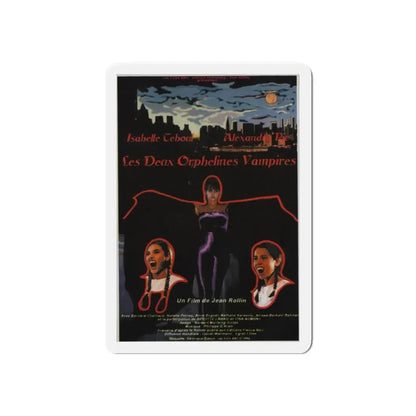 TWO ORPHAN VAMPIRES 1997 Movie Poster - Refrigerator Magnet 6 Inch Die-Cut - The Sticker Space