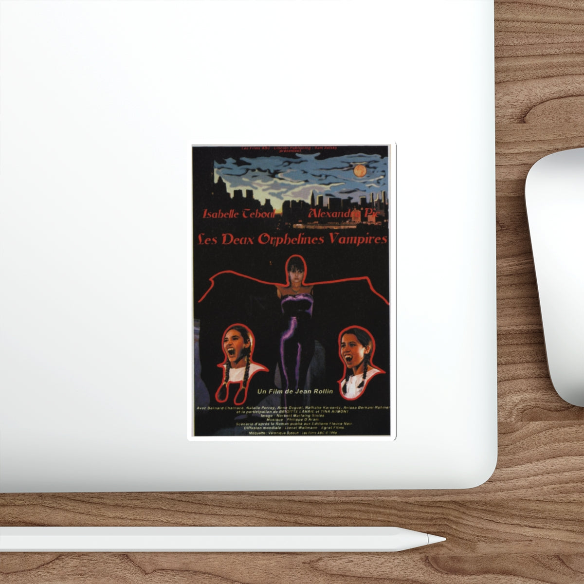 TWO ORPHAN VAMPIRES 1997 Movie Poster STICKER Vinyl Die-Cut Decal-The Sticker Space