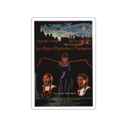 TWO ORPHAN VAMPIRES 1997 Movie Poster STICKER Vinyl Die-Cut Decal 3 Inch - The Sticker Space