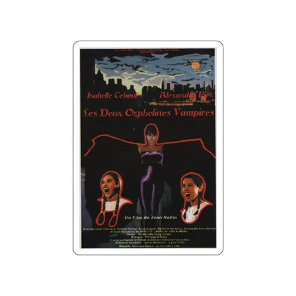 TWO ORPHAN VAMPIRES 1997 Movie Poster STICKER Vinyl Die-Cut Decal 5 Inch - The Sticker Space