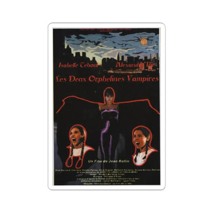 TWO ORPHAN VAMPIRES 1997 Movie Poster - STICKER Vinyl Kiss-Cut Decal 3 Inch White - The Sticker Space