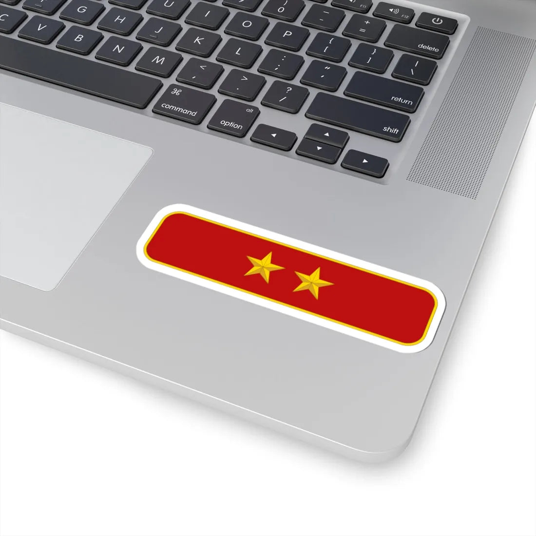 Two star rank Tatmadaw (Myanmar) (Military Rank) STICKER Vinyl Kiss-Cut Decal - The Sticker Space