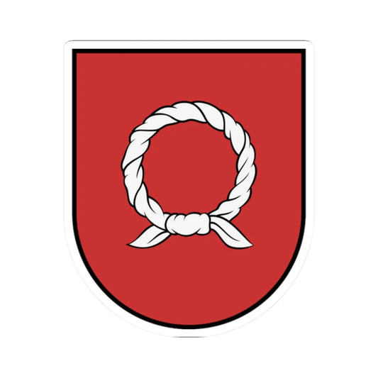 Tysmenytsia coat of arms XVII century (Ukraine) (Coat of Arms) STICKER Vinyl Kiss-Cut Decal 2 Inch White - The Sticker Space