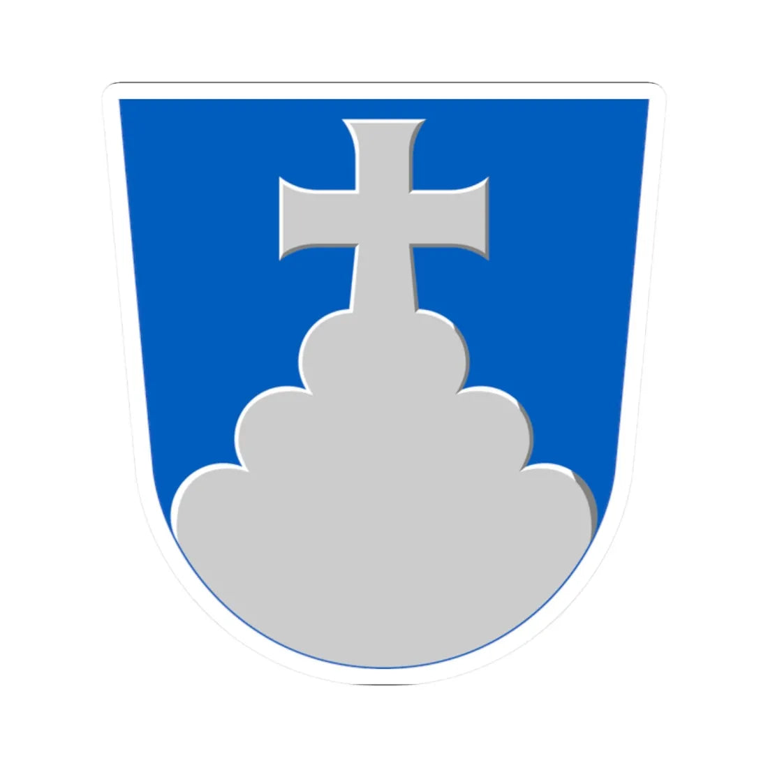 Töysä.vaakuna (Finland) (Coat of Arms) STICKER Vinyl Kiss-Cut Decal 2 Inch White - The Sticker Space