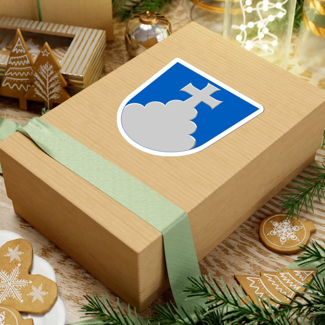 Töysä.vaakuna (Finland) (Coat of Arms) STICKER Vinyl Kiss-Cut Decal - The Sticker Space