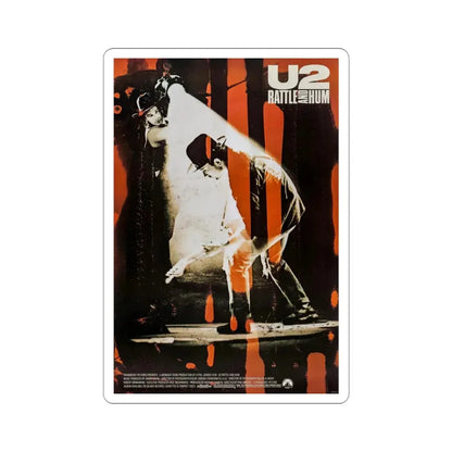 U2 Rattle and Hum 1988 Movie Poster STICKER Vinyl Die-Cut Decal 3 Inch - The Sticker Space