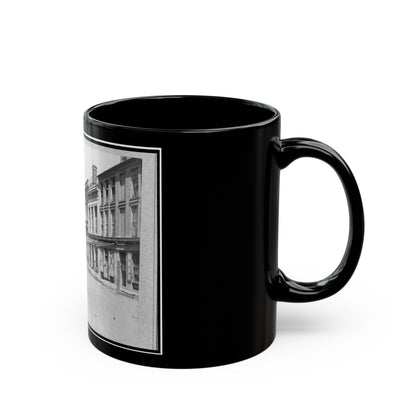 U.S. Quartermaster's Office, Charleston, South Carolina (U.S. Civil War) Black Coffee Mug-The Sticker Space