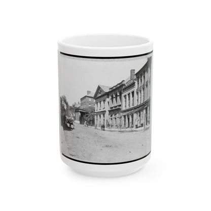 U.S. Quartermaster's Office, Charleston, South Carolina (U.S. Civil War) White Coffee Mug-15oz-The Sticker Space