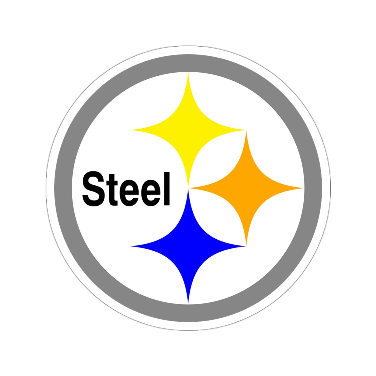 U.S. Steel Steelmark STICKER Vinyl Die-Cut Decal-3 Inch-The Sticker Space