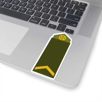UA shoulder mark 02 (Ukraine) (Military Rank) STICKER Vinyl Kiss-Cut Decal - The Sticker Space