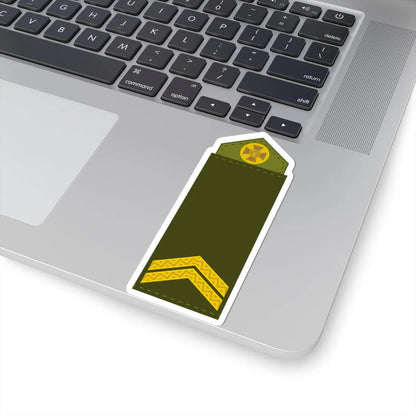 UA shoulder mark 03 (Ukraine) (Military Rank) STICKER Vinyl Kiss-Cut Decal - The Sticker Space