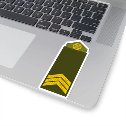 UA shoulder mark 04 (Ukraine) (Military Rank) STICKER Vinyl Kiss-Cut Decal - The Sticker Space