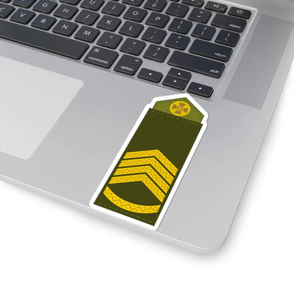 UA shoulder mark 06 (Ukraine) (Military Rank) STICKER Vinyl Kiss-Cut Decal - The Sticker Space