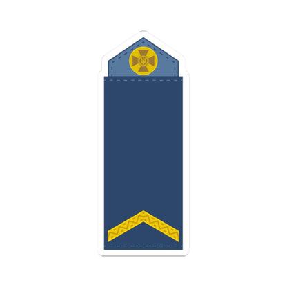 UAAF shoulder mark 02 (Ukraine) (Military Rank) STICKER Vinyl Kiss-Cut Decal 2 Inch White - The Sticker Space