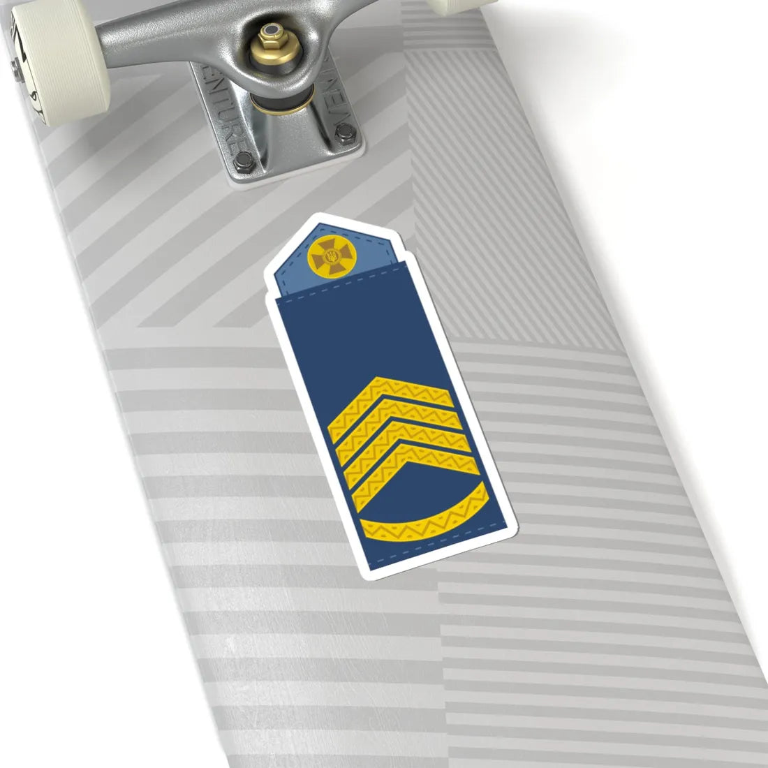 UAAF shoulder mark 06 (Ukraine) (Military Rank) STICKER Vinyl Kiss-Cut Decal - The Sticker Space