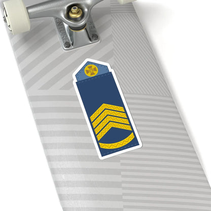 UAAF shoulder mark 06 (Ukraine) (Military Rank) STICKER Vinyl Kiss-Cut Decal - The Sticker Space