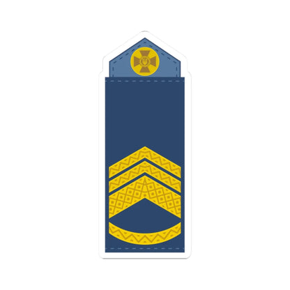 UAAF shoulder mark 09 (Ukraine) (Military Rank) STICKER Vinyl Kiss-Cut Decal 2 Inch White - The Sticker Space