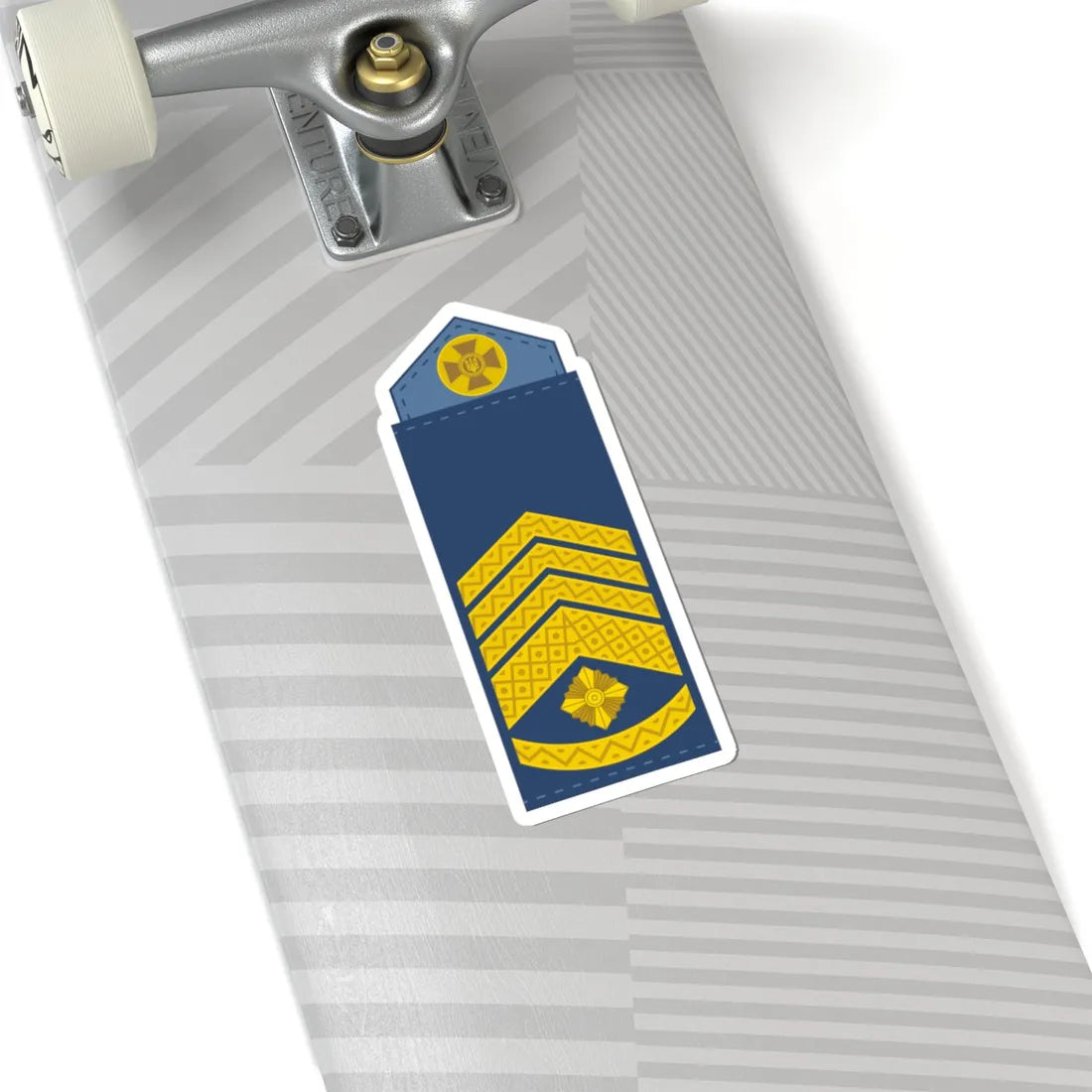 UAAF shoulder mark 10 (Ukraine) (Military Rank) STICKER Vinyl Kiss-Cut Decal - The Sticker Space