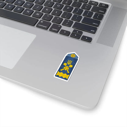 UAAF shoulder mark 22 (Ukraine) (Military Rank) STICKER Vinyl Kiss-Cut Decal - The Sticker Space