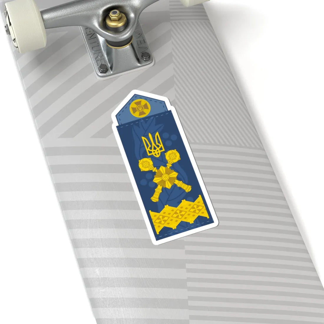 UAAF shoulder mark 22 (Ukraine) (Military Rank) STICKER Vinyl Kiss-Cut Decal - The Sticker Space