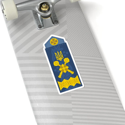 UAAF shoulder mark 22 (Ukraine) (Military Rank) STICKER Vinyl Kiss-Cut Decal - The Sticker Space
