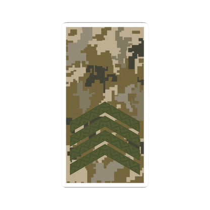 UAc shoulder mark 05 (Ukraine) (Military Rank) STICKER Vinyl Kiss-Cut Decal 2 Inch White - The Sticker Space