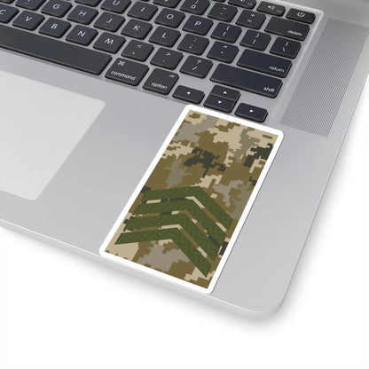UAc shoulder mark 05 (Ukraine) (Military Rank) STICKER Vinyl Kiss-Cut Decal - The Sticker Space