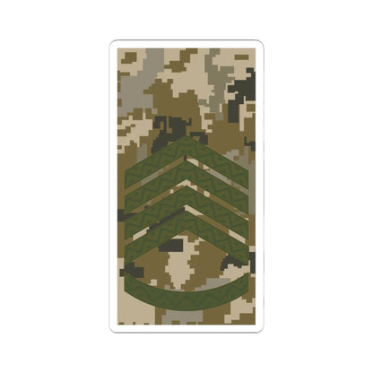 UAc shoulder mark 06 (Ukraine) (Military Rank) STICKER Vinyl Kiss-Cut Decal 3 Inch White - The Sticker Space