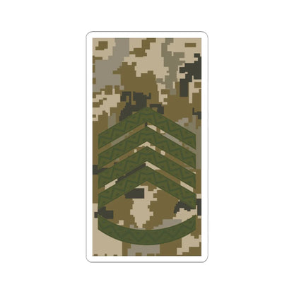 UAc shoulder mark 06 (Ukraine) (Military Rank) STICKER Vinyl Kiss-Cut Decal 6 Inch White - The Sticker Space